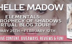 Elementals: The Prophecy of Shadows by Michelle Madow Blog Tour: Review + Gveaway